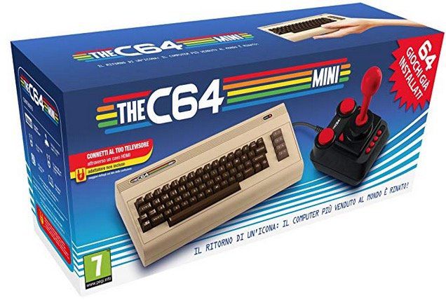 The C64 Mini Konsole mit 64 Spielen für 29,99€ (statt 38€)