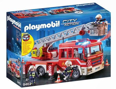 Playmobil City Action   Feuerwehr Leiterfahrzeug (9463) ab 43,89€ (statt 52€)