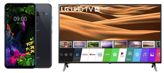 LG G8s ThinQ + 43 LG UHD Fernseher für 5,99€ + o2 Flat mit 10GB LTE für 34,99€ mtl.