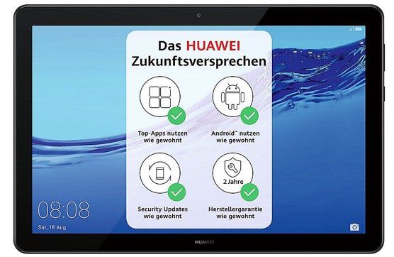 Huawei MediaPad T5 32GB mit LTE für 4,99€ mit Telekom LTE Flat mit 14,4 MBit für 9,99€ mtl.
