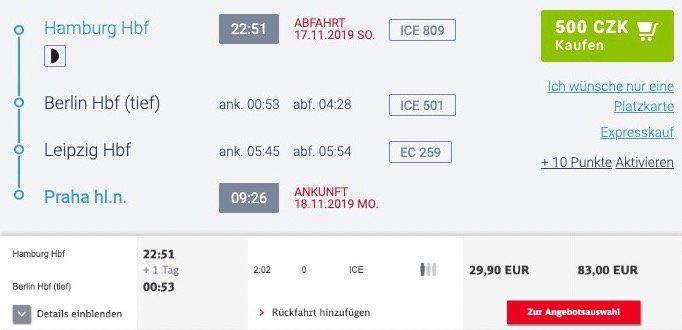 Dank Trick Bahntickets bis zu  60% günstiger