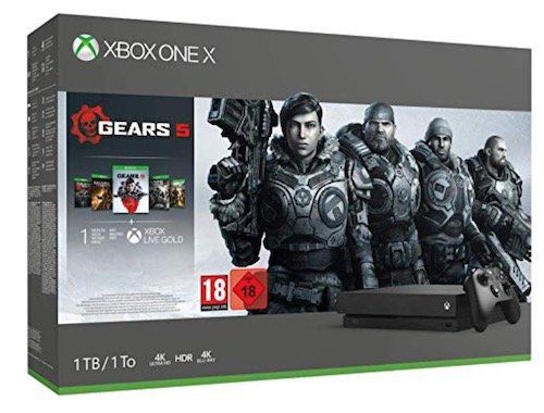 Ausverkauft! Xbox One X 1TB Gears 5 Bundle für 288€ (statt 343€)   und andere Bundles