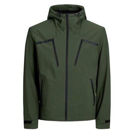 Jack & Jones Jcotable Jacket Funktionsjacke in Dunkelgrün für 24,90€ (statt 52€)