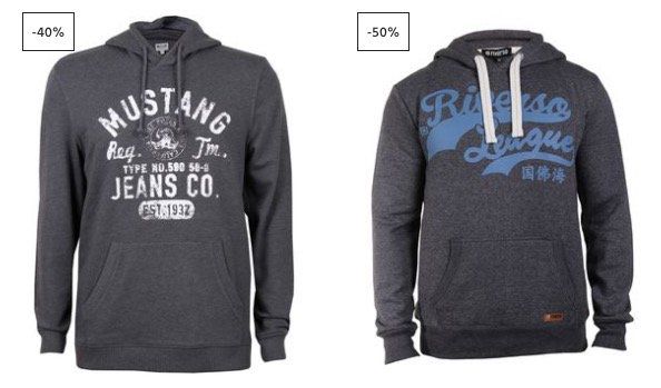 2 Pullover von Mustang, Tom Tailor, Jack & Jones etc. für 43,99€