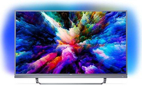 UltraHD Philips 49 Fernseher mit 3seitigem Ambilight für 410,74€ (statt 606€)   aus DE für 465,99€