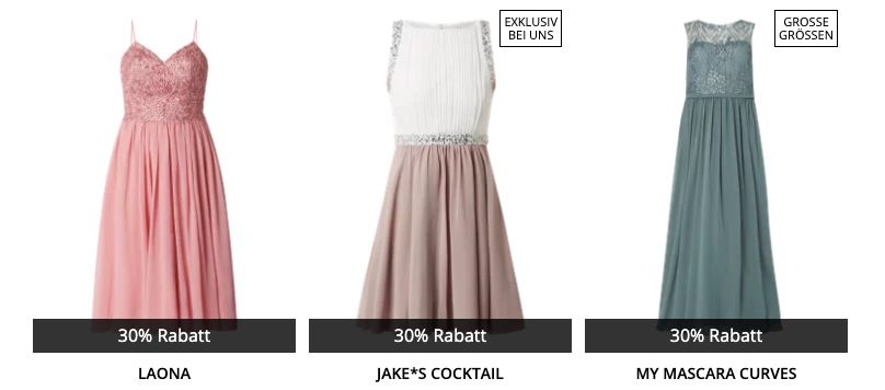 🔥 Peek & Cloppenburg* Damen Sale mit 30% Extra Rabatt auf Cocktail Kleider