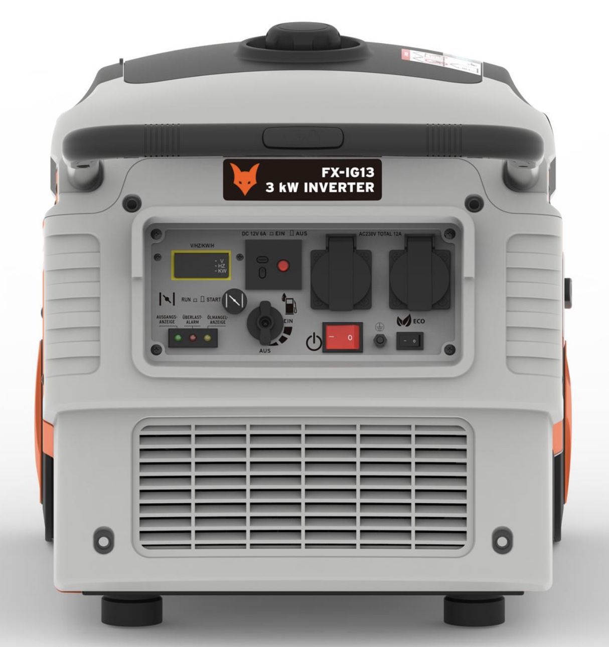 Fuxtec Inverter Stromerzeuger FX IG13 mit 4,3 KW & 6h Laufleistung für 576,75€ (statt 699€)