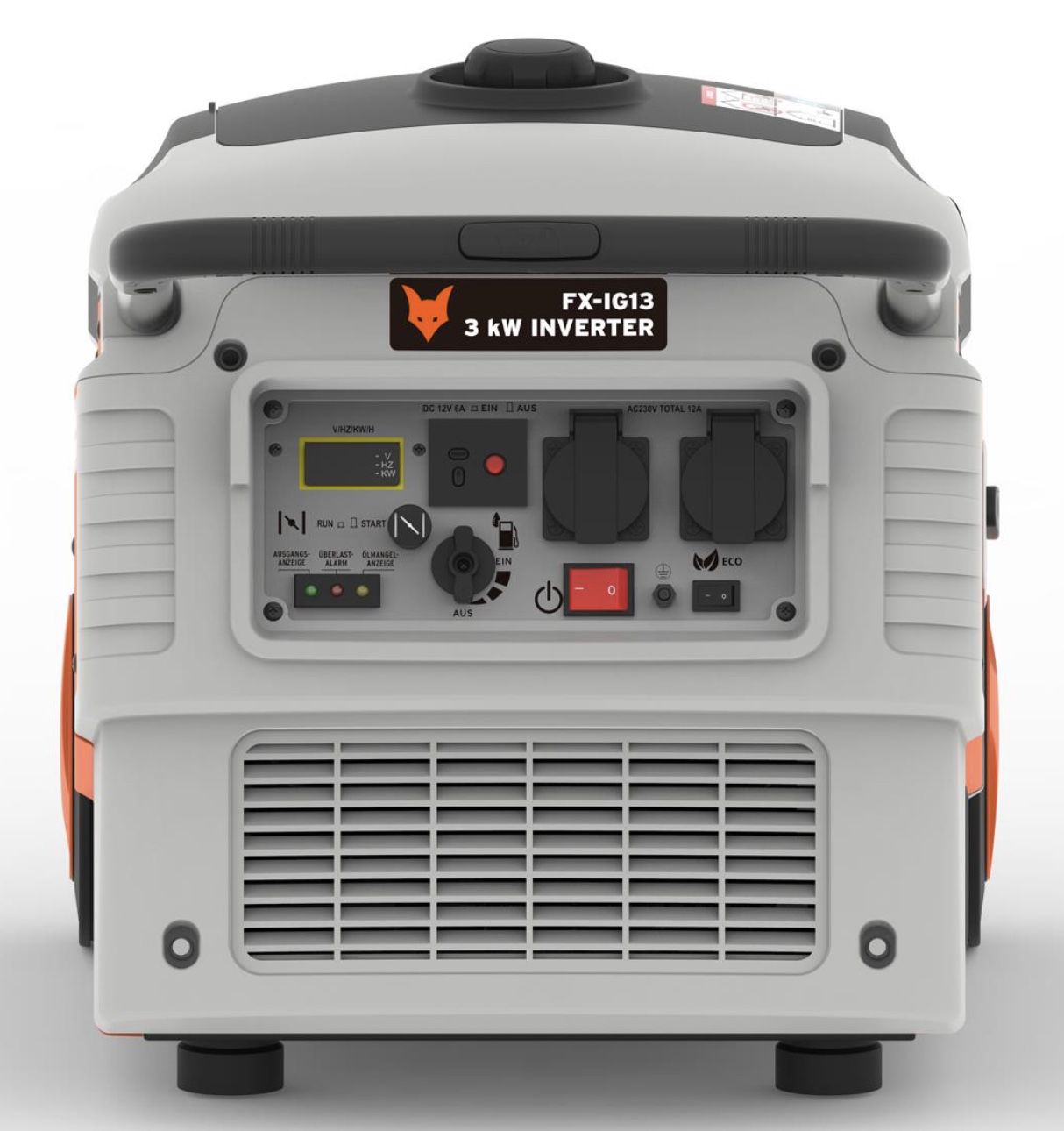 Fuxtec Inverter Stromerzeuger FX IG13 mit 4,3 KW für 558,25€ (statt 629€)