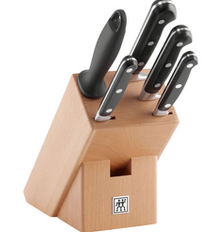 Zwilling Messerblock Professional S 6 teilig + Schneidebrett für 114,60€ (statt 201€)