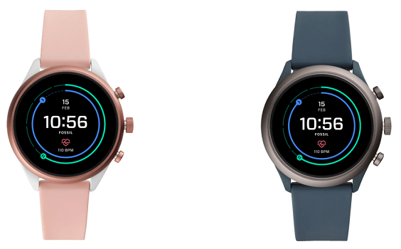 FOSSIL FTW Sport Smartwatch in Pink oder Blaugrau für je 139€ (statt 159€)