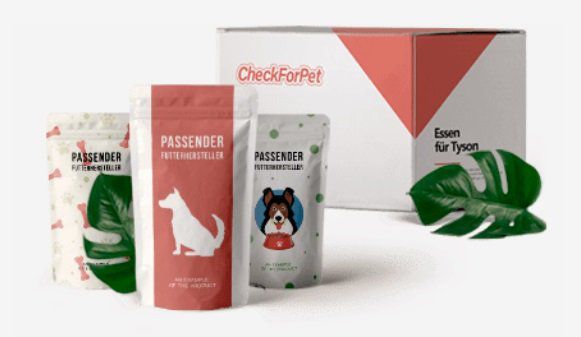 Kostenlos Futterproben von CheckforPet anfordern