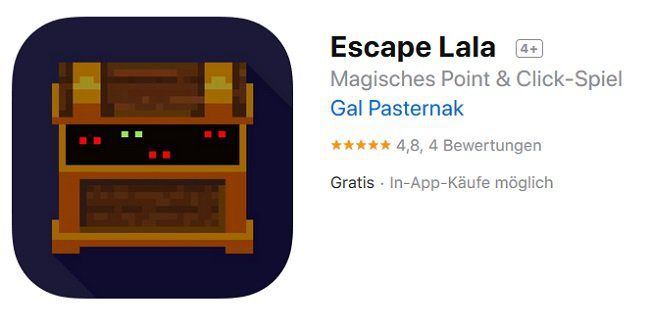 iOS: Escape Lala kostenlos (statt 2,29€)