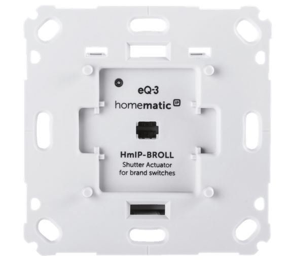 HOMEMATIC IP 151322A0 Rollladenaktor für Markenschalter (Alexa, Google Assistant) für 59€ (statt 69€)