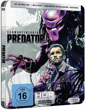 Predator (Limited Steelbook) als 4K UltraHD Blu ray für 19€ (statt 24€)