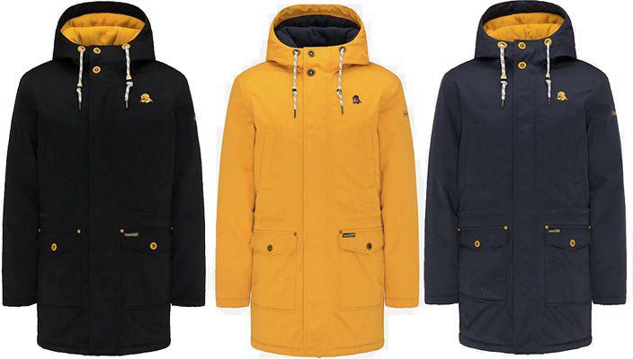 Schmuddelwedda Herren Parka in 3 Farben ab 132,79€ (statt 205€)