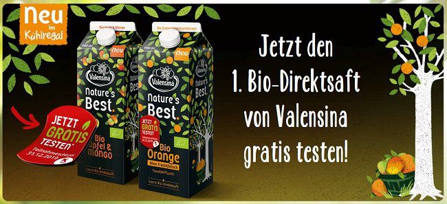 Valensina Nature‘s Best kostenlos testen