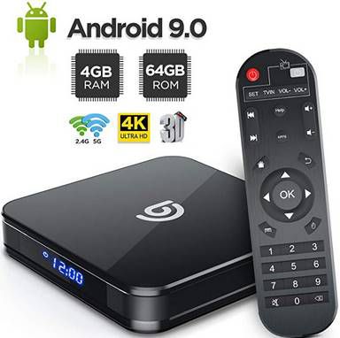 Bomaker A8 TV Box mit  4/64GB & Android 9 für 39,99€ (statt 70€)