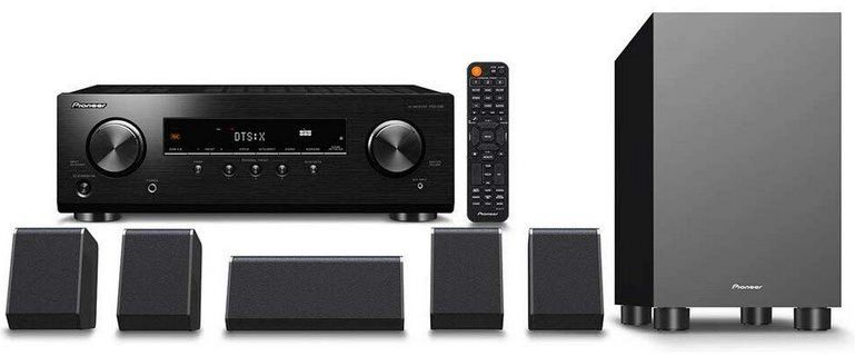 Pioneer HTP 076 5.1 Heim­ki­no Sys­tem (Blue­tooth, Dolby Atmos) für 313,85€ (statt 396€)