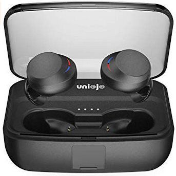 UNIOJO T3 Bluetooth 5.0 TWS InEar Kopfhörer mit 3.000mAh Ladebox für 22,49€ (statt 45€)