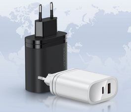 KUULAA 36W USB Ladegerät mit USB & USB C Port für 3,59€