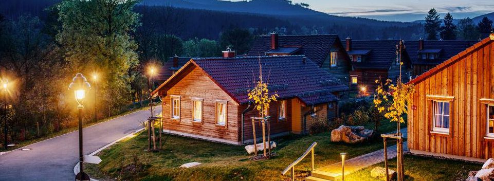 3 ÜN im Harz in 75m² Premium Lodge inkl. eigener Sauna & Kamin ab 227€ p.P.