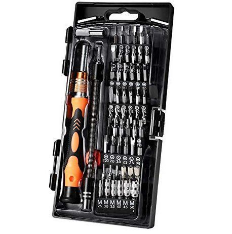 62 in 1 CREMAX magnetisches Feinmechaniker Schraubendreher Set für 7,99€ (statt 14€)   Prime