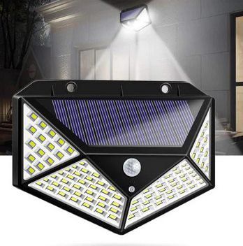 LED Solarleuchte für Außen mit 100 LEDs für 5,68€