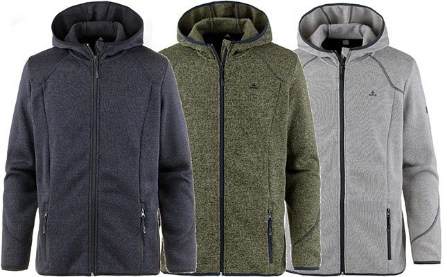 OCK Strickfleecejacke in 3 Farben für je 29,71€ (statt 44€)