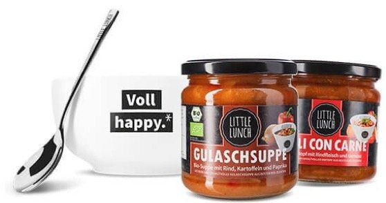 🔥 Little Lunch: heute 25% Rabatt auf viele Geschenkpakete   z.B. Geschenkbox Vegan nur 14,18€