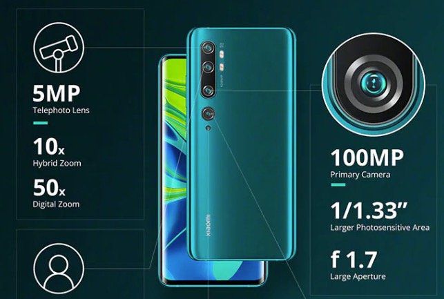 Early Bird: Xiaomi Mi Note 10 Smartphone mit 108 MP (!) exklusiv bei Gearbest ab 6. November