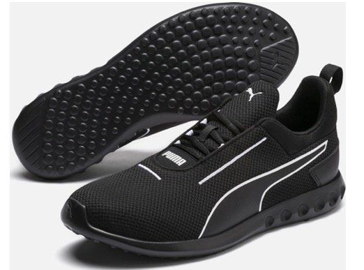 Puma Herren Sneaker Carson 2 Concave in Schwarz Weiß für 27,20€ (statt 50€)