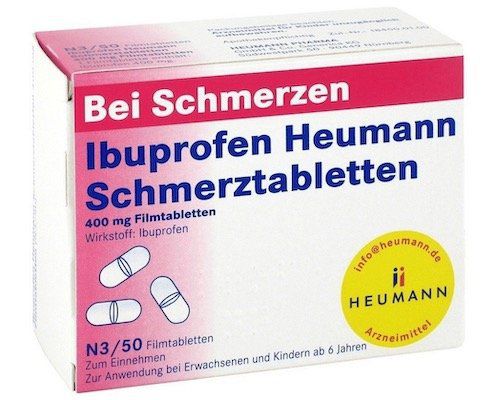 Vorbei! 100er Pack IBUPROFEN Heumann Schmerztabletten 400mg für 3,97€ inkl. Versand (statt 7€)
