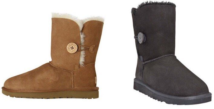 UGG Bailey Button II Damen Stiefel in Braun oder Schwarz für je 96,91€ (statt 132€)