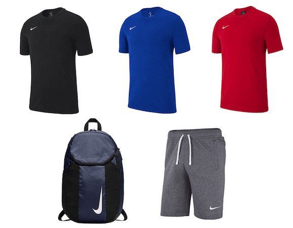 Nike Freizeit Outfit 3 teilig (Shirt, Hose, Rucksack) für 42,22€ (statt 53€)