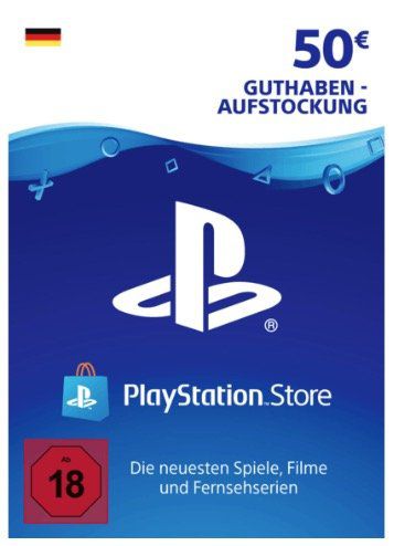 50€ PlayStation Network Guthaben für 38,89€   nur mit PayDirekt