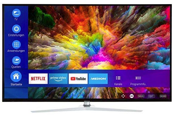 Medion X15049   50 Zoll UHD Fernseher mit Dolby Vision für 299,95€ (statt 330€)