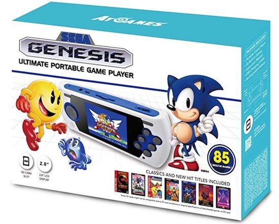 Sega Genesis Ultimate Spielekonsole mit 85 Spielen für 34,07€ (statt 65€)