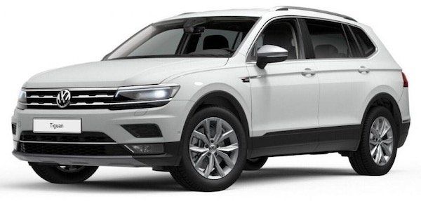 Gewerbe: VW Tiguan Allspace Highline mit 200PS, DSG & 4Motion im Leasing für 159€ netto   LF: 0,31