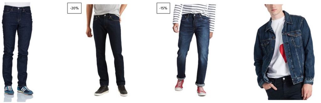Jeans Direct: 30% Rabatt (MBW 40€) auf alles von Levi’s   auch auf Sale