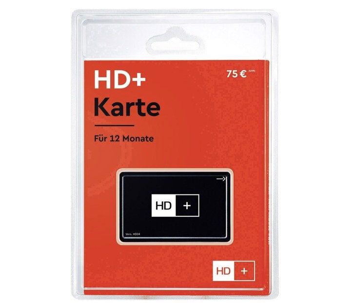 Abgelaufen! HD+ Karte 12 Monate SAT für 58,65€ (statt 69€)