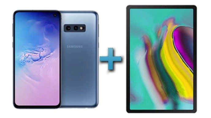 🔥 Samsung 2 für 1 Aktion   z.B. Galaxy S10e und Tab S5e LTE für zusammen 749€ (statt 868€)