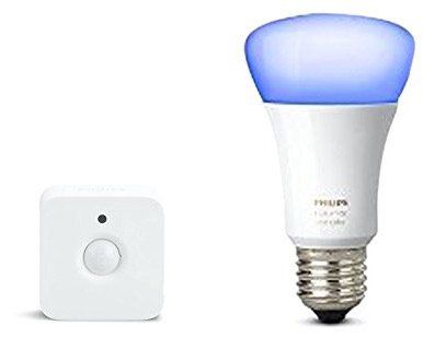 Philips Hue White and Color Ambiance E27 + Hue Bewegungssensor für 52,88€ (statt 75€)