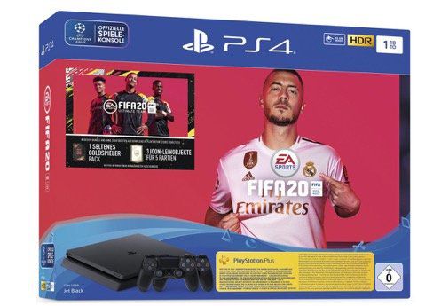 Abgelaufen! Sony PlayStation 4 1TB + 2. Controller + EA Sports FIFA 20 für 145,25€ (statt 320€)