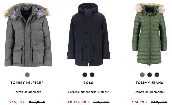 🔥 engelhorn: 30% Rabatt auf Hilfiger, GANT, Ralph Lauren etc.   z.B. Hilfiger Jacke Heavy Canvas für 260€ (statt 379€)