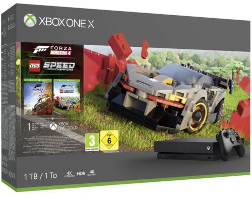Xbox One X 1TB + Forza Horizon 4 LEGO Speed Champions für 287,66€ (statt 390€)