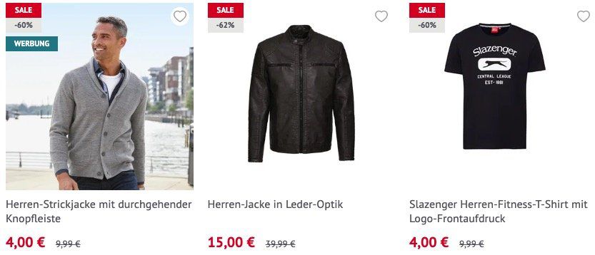 NKD Black Week mit 50% Rabatt auf alles im Sale   z.B. Strickjacke ab nur 4€