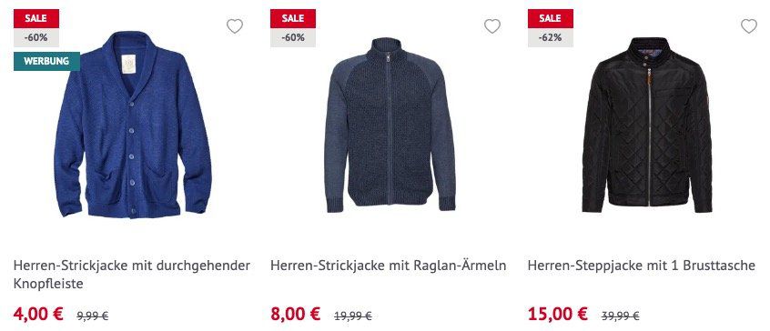 NKD Black Week mit 50% Rabatt auf alles im Sale   z.B. Strickjacke ab nur 4€