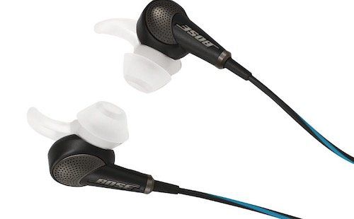 Bose QuietComfort 20i In Ear Kopfhörer mit Noise Cancelling für 84,99€ (statt 111€)   Neukunden