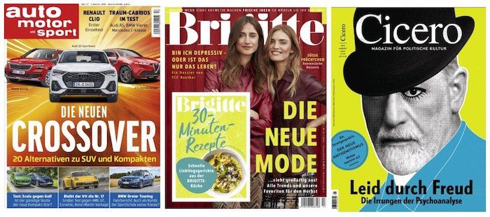 1 Jahr GRAZIA für 170€ + 170€ Gutschein   und weitere Abo Deals zur Black Week