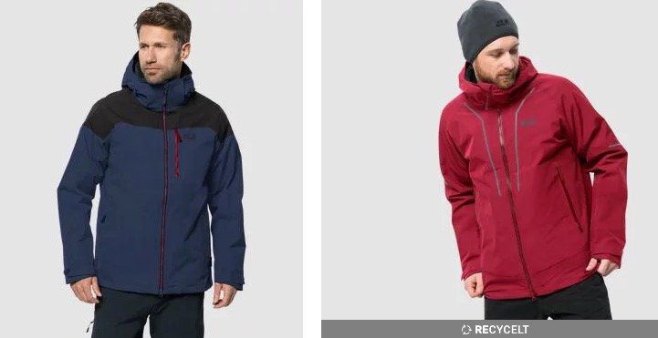 Jack Wolfskin 3 in 1 Jacken mit 20% Rabatt   z.B. Mount Benson Jacke für 199,98€ (statt 255€)